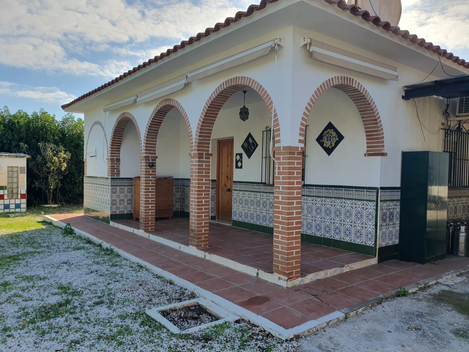 Vista exterior de Casa o chalet en venta en Cártama con Aire acondicionado, Jardín privado y Piscina