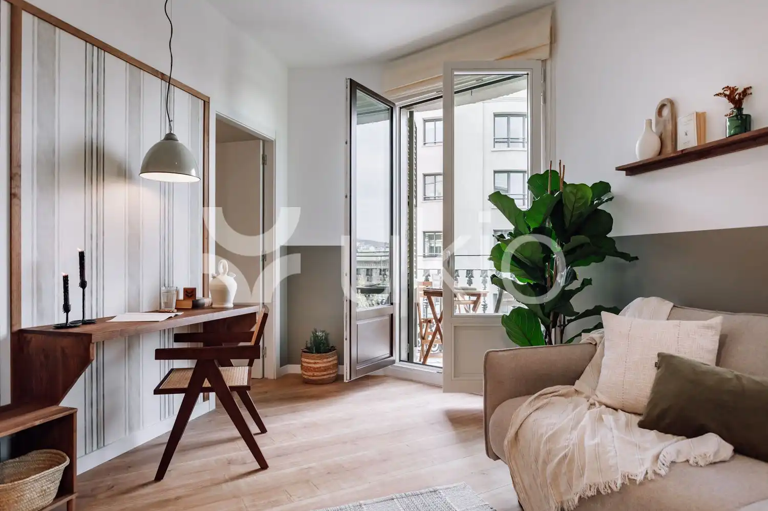 Appartement compact avec terrasse à louer à Gran Via de les Corts Catalanes, imagen 7