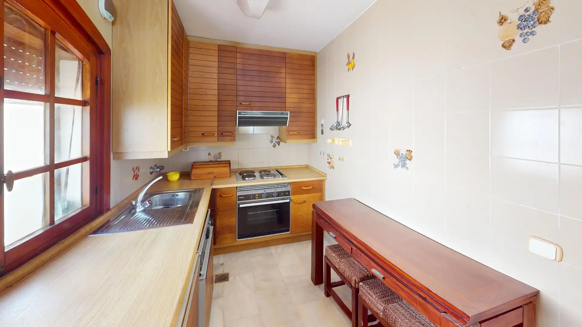 Kitchen of Flat for sale in Manilva  with Terrace, Furnished and Washing machine