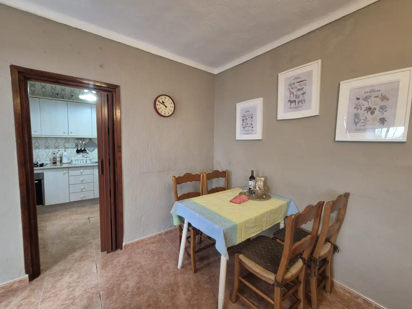 Dining room of Houses for sale in Guaro  with Air Conditioner, Terrace and Furnished