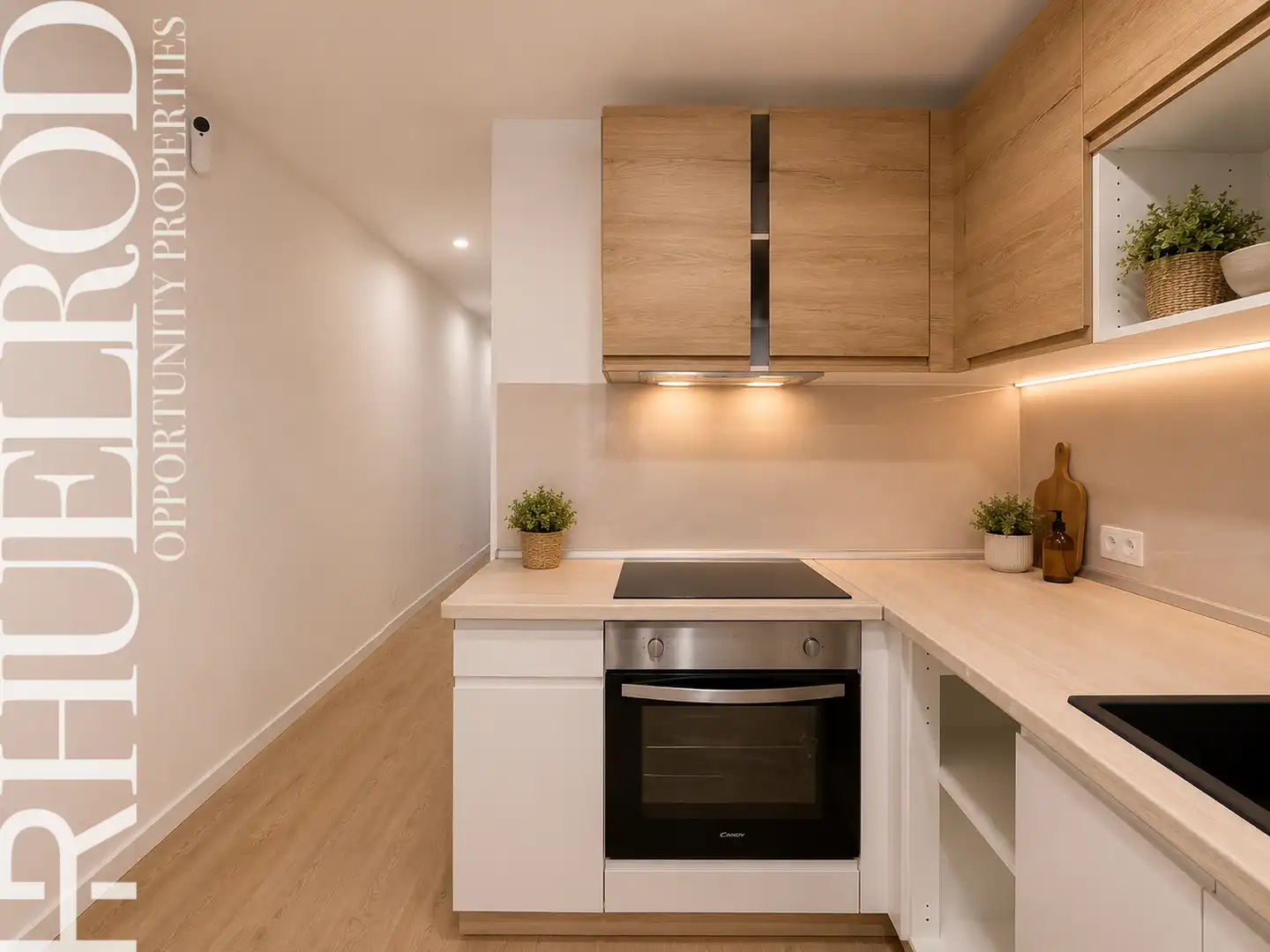 Cocina de Planta baja en venta en Granollers con Aire acondicionado, Parquet y Amueblado
