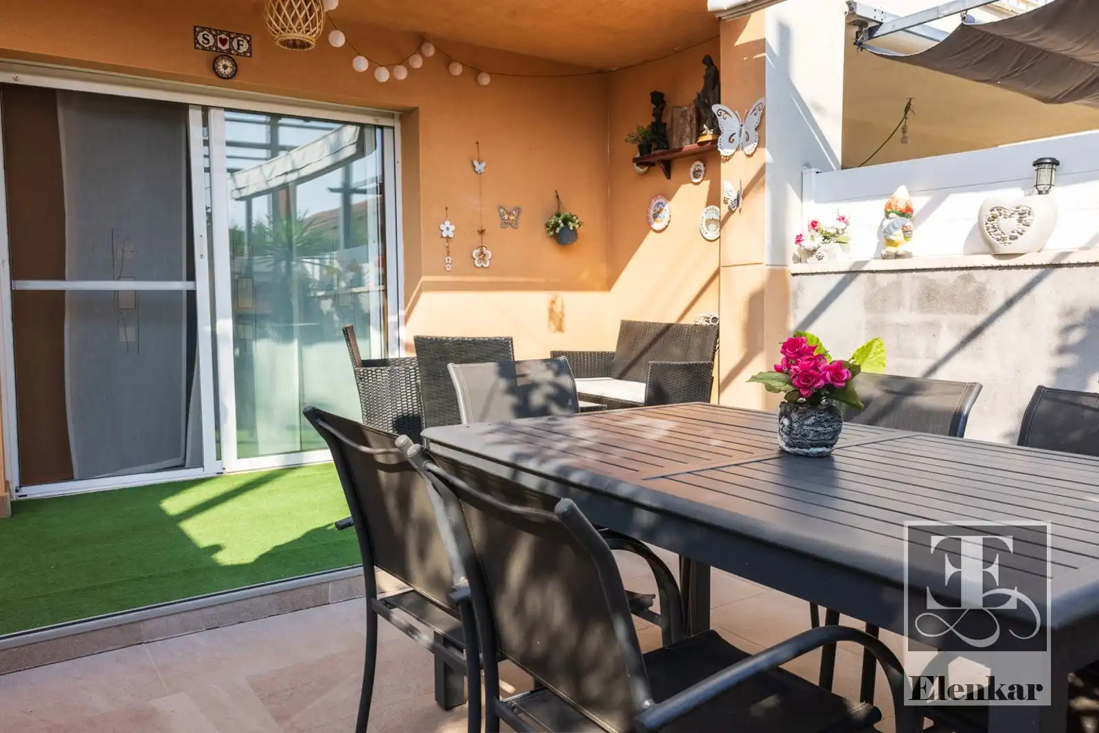 Terraza de Casa adosada en venta en Santa Oliva con Aire acondicionado, Terraza y Trastero