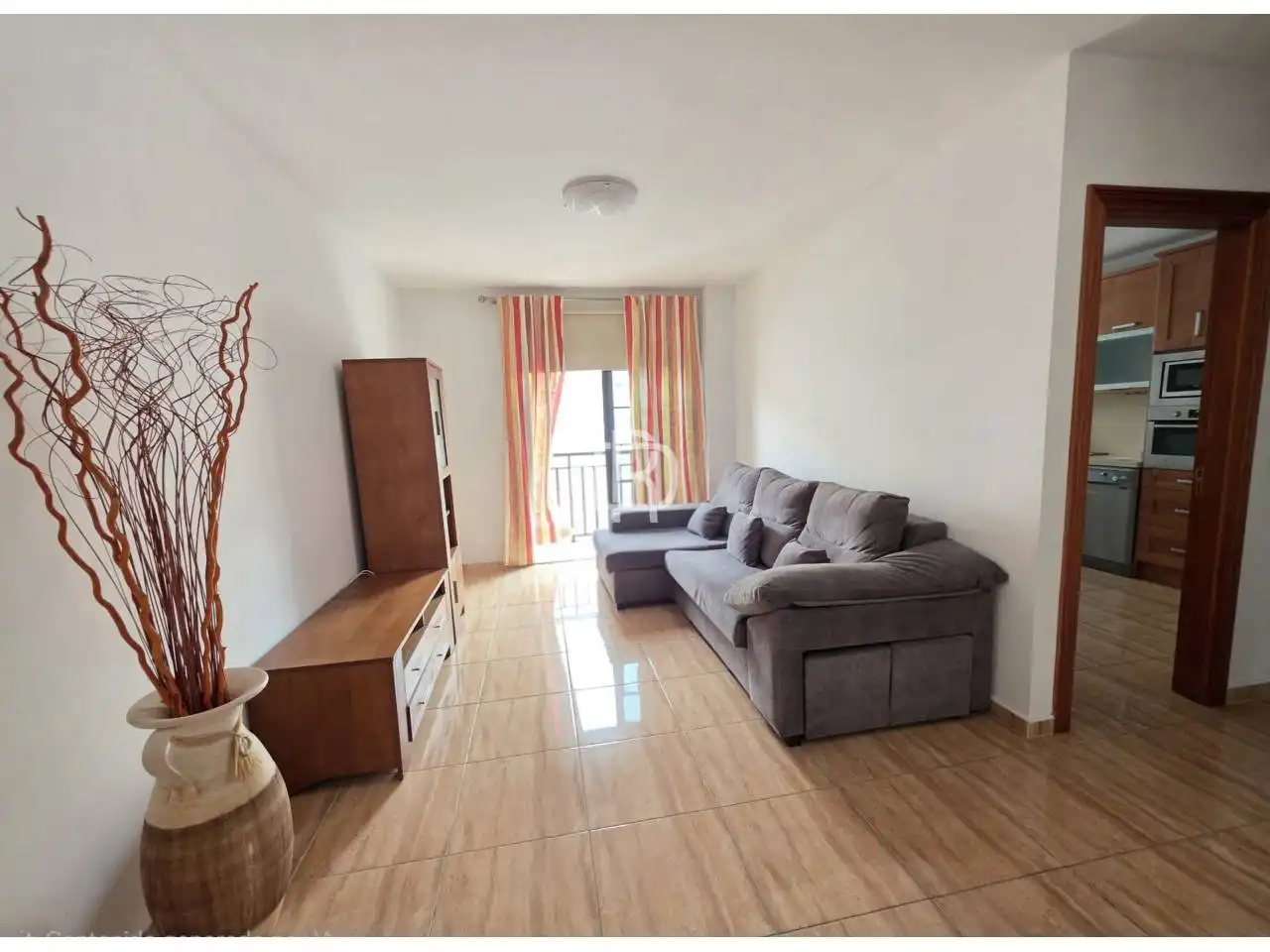 Living room of Flat for rent in Icod de los Vinos  with Furnished and Balcony