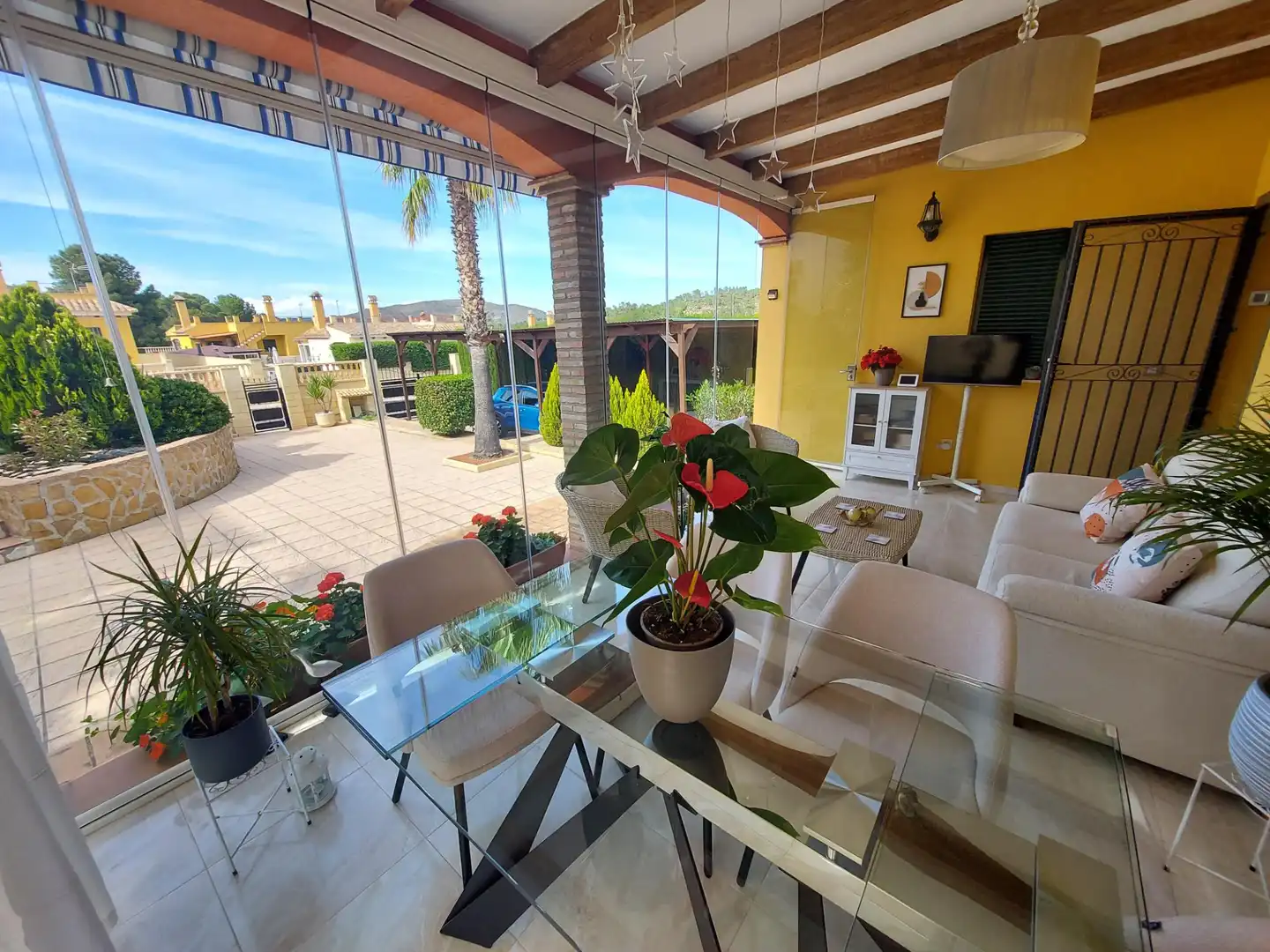 Terrassa de Casa o xalet en venda en Calasparra amb Aire condicionat i Moblat