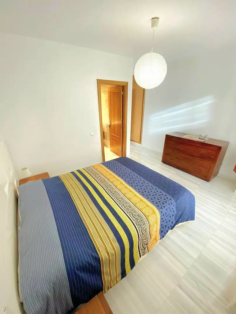 Schlafzimmer von Wohnung zur Miete in Jávea / Xàbia mit Klimaanlage, Heizung und Terrasse