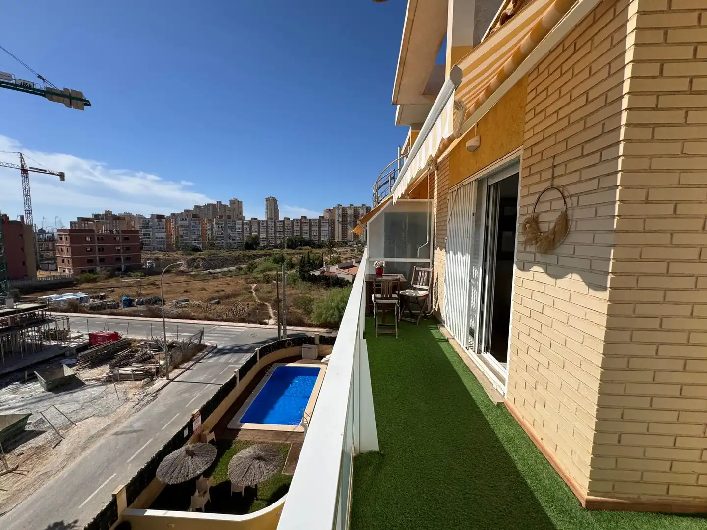 Balcony of Apartments for rent in El Campello  with Air Conditioner, Heating and Terrace