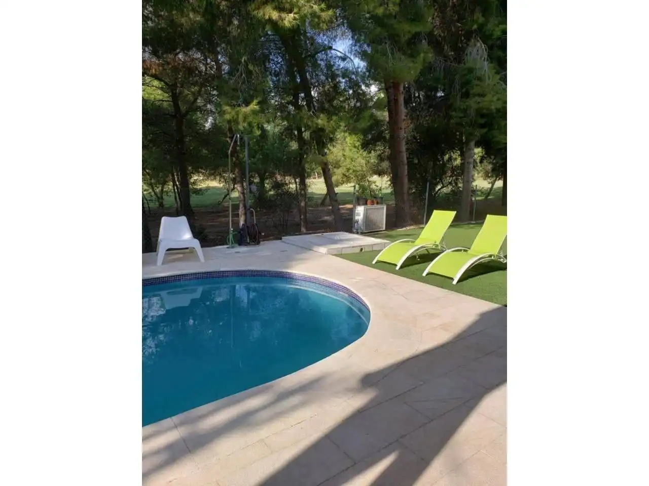 Swimming pool of Houses for sale in Molina de Segura  with Air Conditioner, Private garden and Parquet flooring
