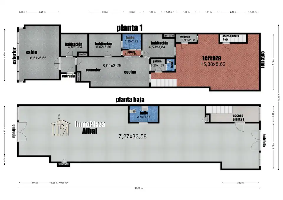 Casa adosada en venta en Albal con Terraza, Trastero y Balcón