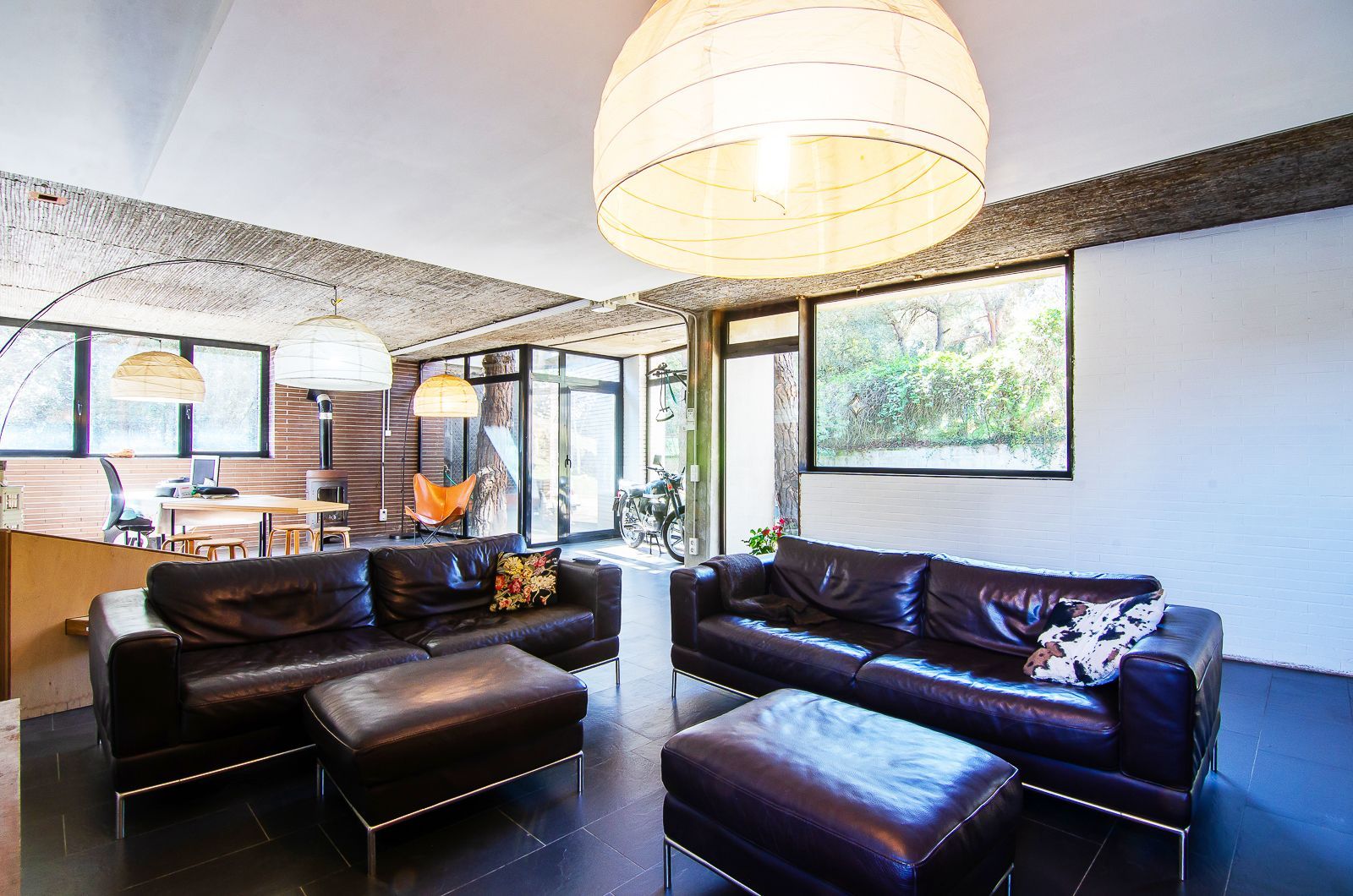 Living room of House or chalet for sale in Vallromanes  with Air Conditioner, Heating and Private garden