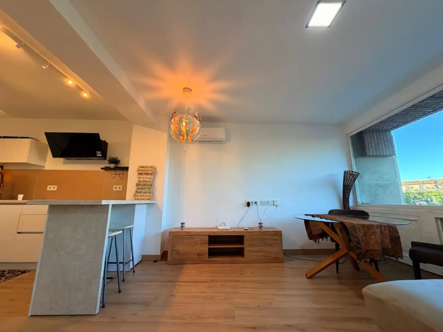 Sala de estar de Apartamento de alquiler en Sur