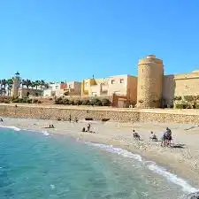Vista exterior de Casa adosada en venda en Almería