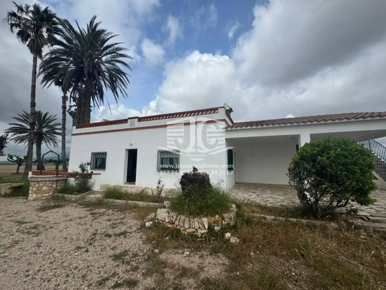 Vista exterior de Casa o chalet en venta en Amposta con Jardín privado, Terraza y Amueblado