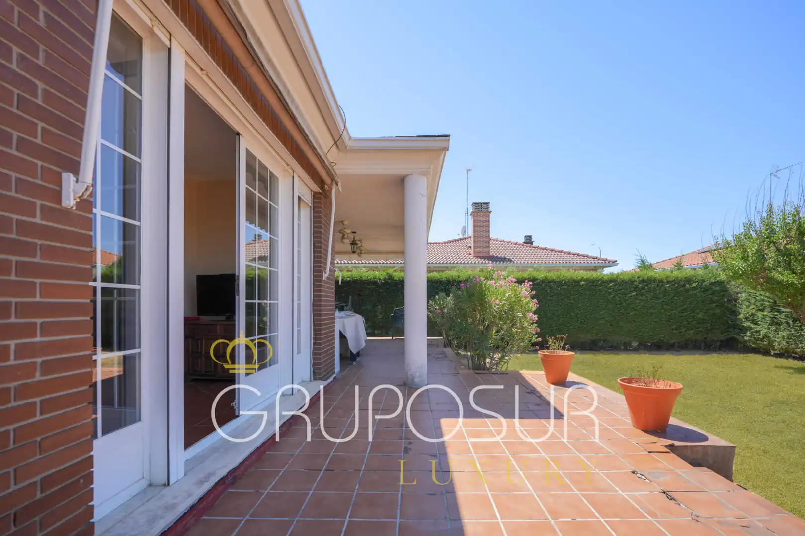 Jardín de Casa o chalet en venta en Boecillo con Calefacción, Jardín privado y Terraza
