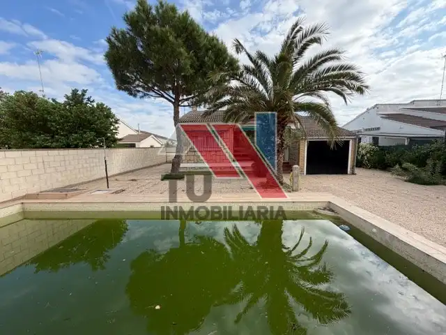 Jardí de Casa o xalet en venda en Villamiel de Toledo amb Aire condicionat, Terrassa i Piscina