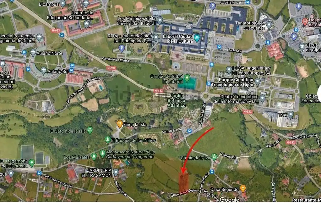 Terreny residencial en venda a Somió - Cabueñes, imagen 6
