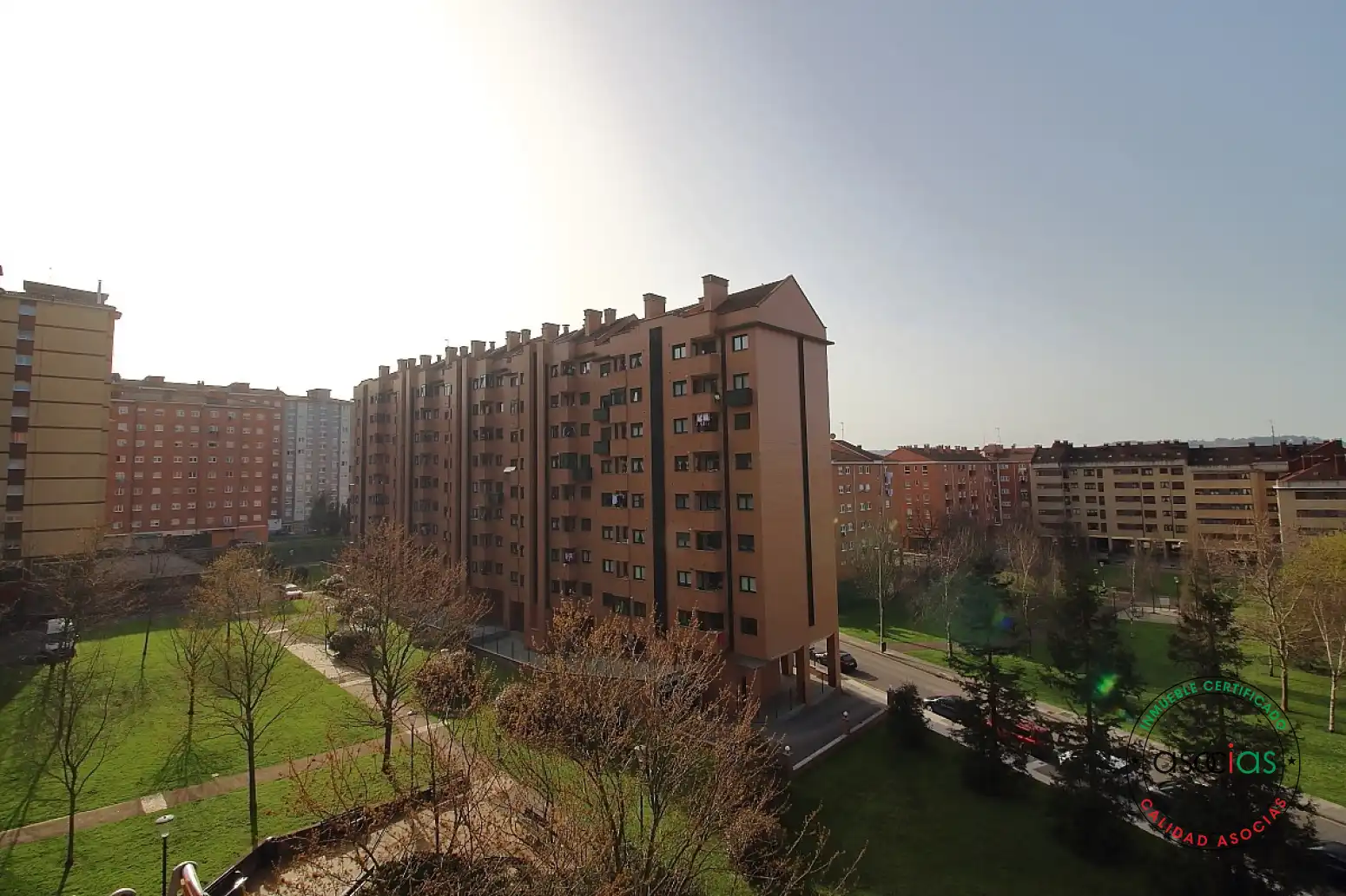 Vista exterior de Pis en venda en Gijón  amb Calefacció i Parquet