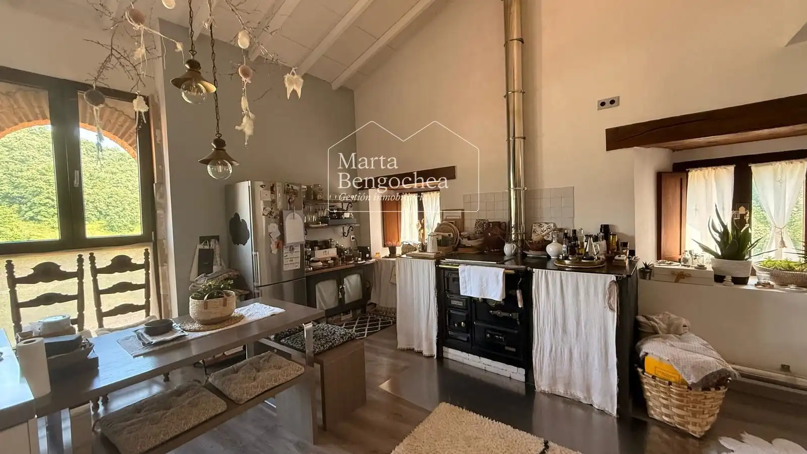Kitchen of Houses for sale in Condado de Treviño  with Heating, Terrace and Furnished