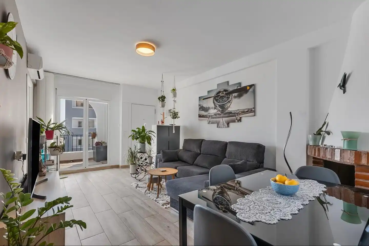 Living room of Flat for rent in Santa Coloma de Farners