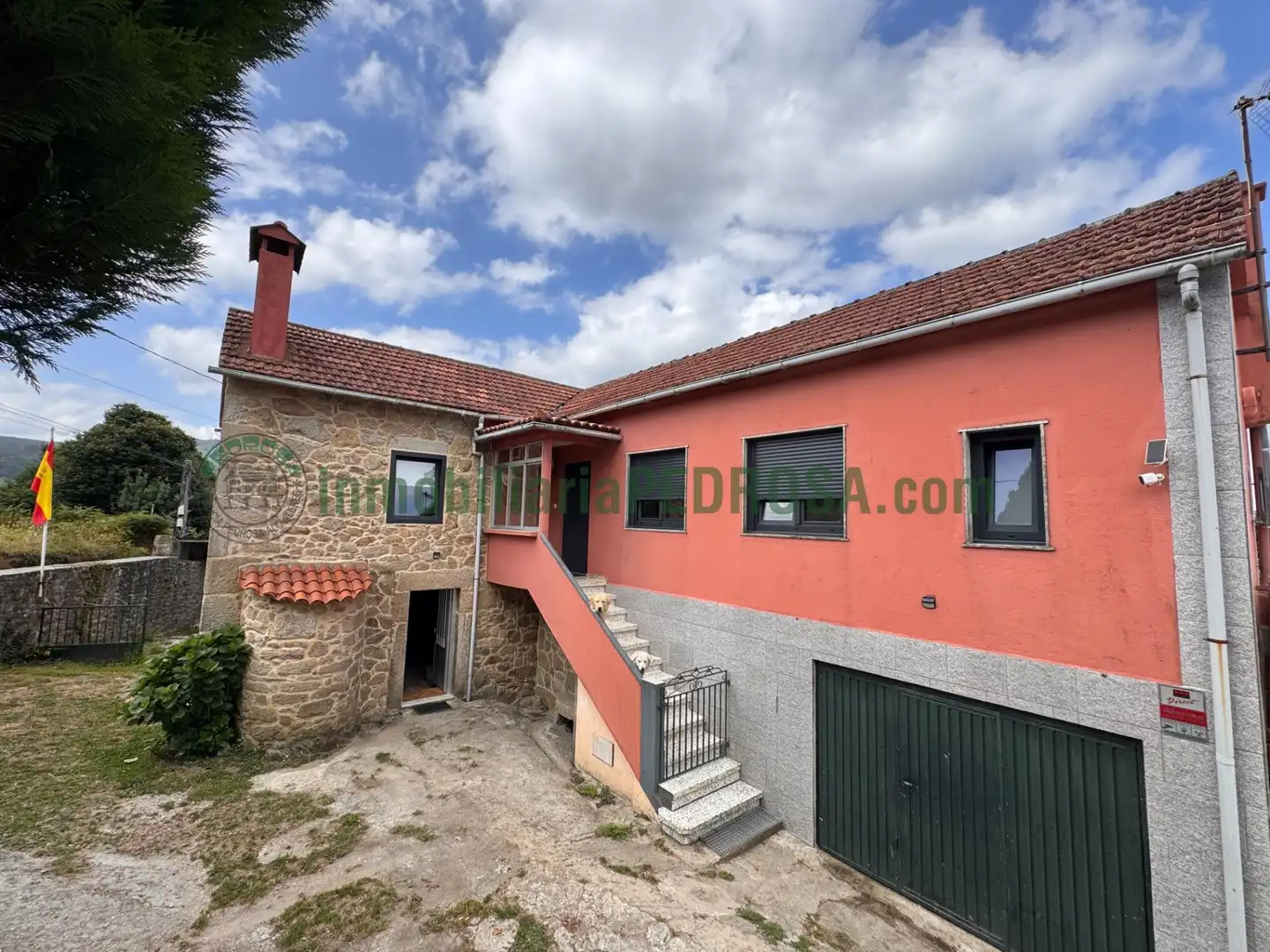 Vista exterior de Finca rústica en venda en Moraña