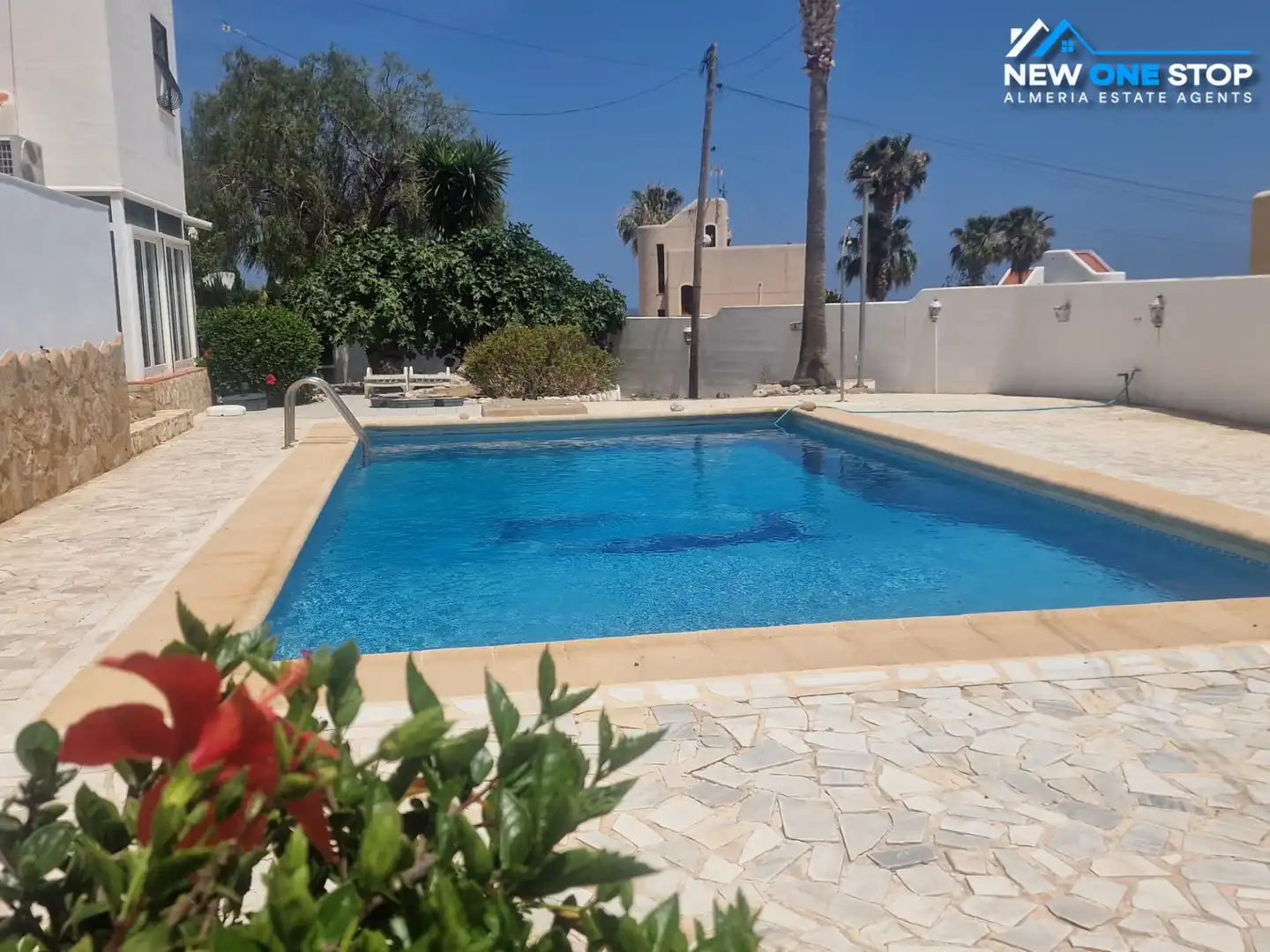 Swimming pool of Houses for sale in Mojácar  with Air Conditioner, Terrace and Storage room