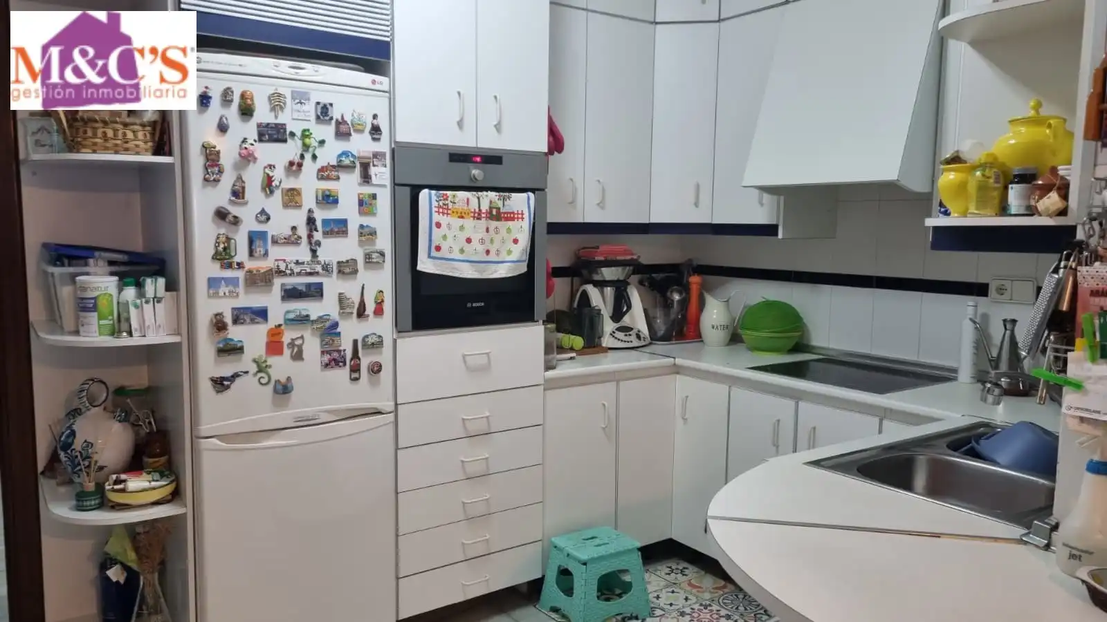 Cuina de Casa o xalet en venda en Puertollano amb Aire condicionat, Calefacció i Jardí privat