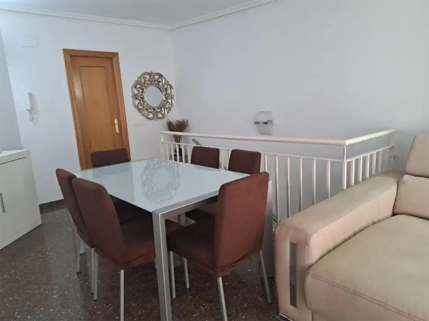 Dining room of Attic for sale in Aldaia  with Air Conditioner and Balcony