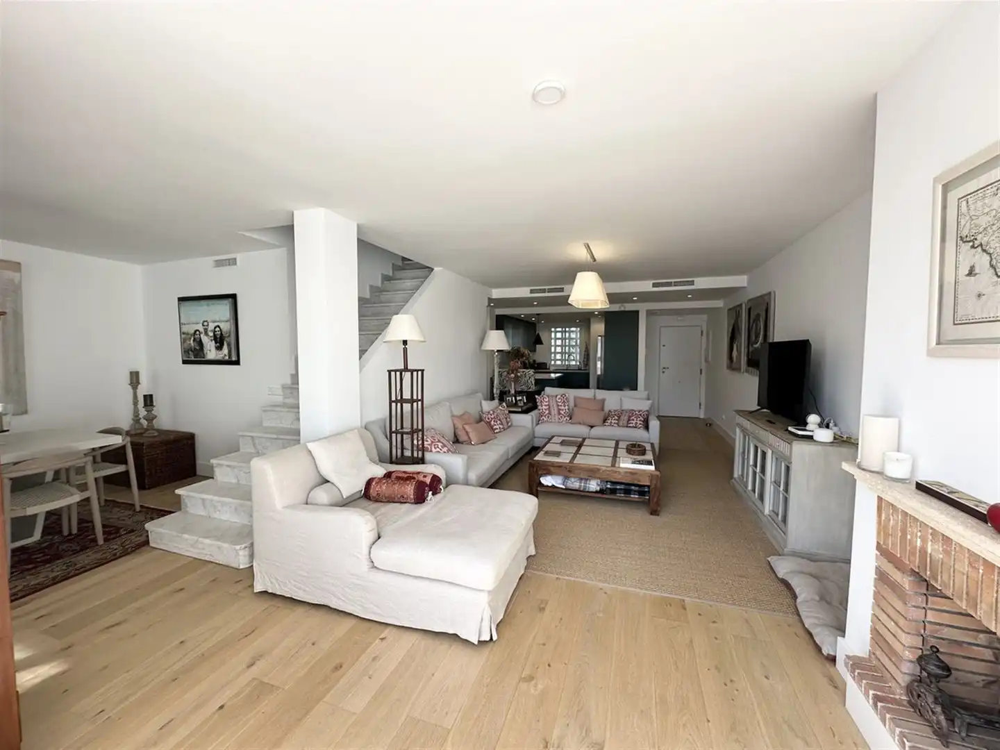 Sala de estar de Apartamento en venta en Marbella con Aire acondicionado y Terraza