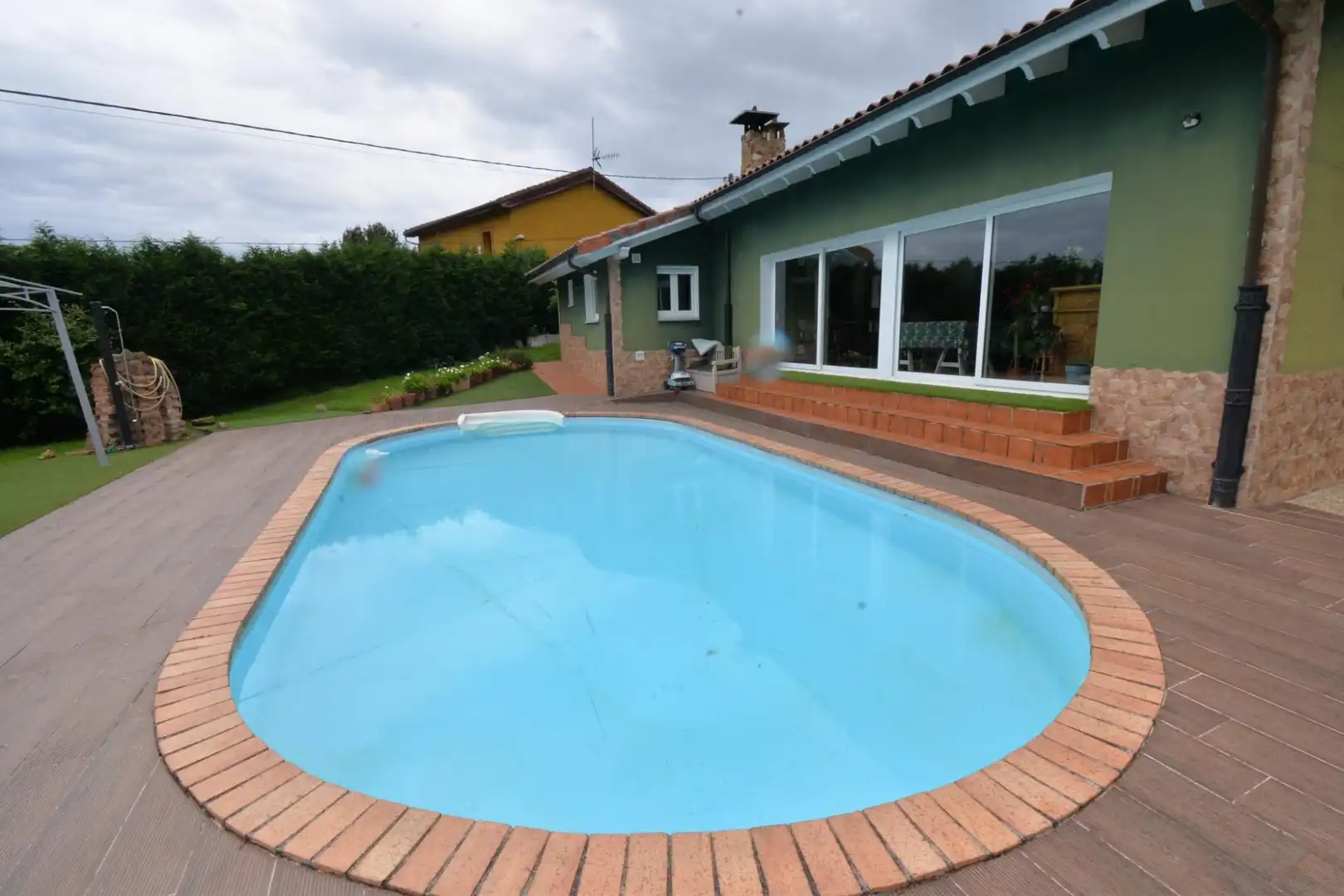 Piscina de Casa o chalet en venta en Langreo con Calefacción, Jardín privado y Terraza