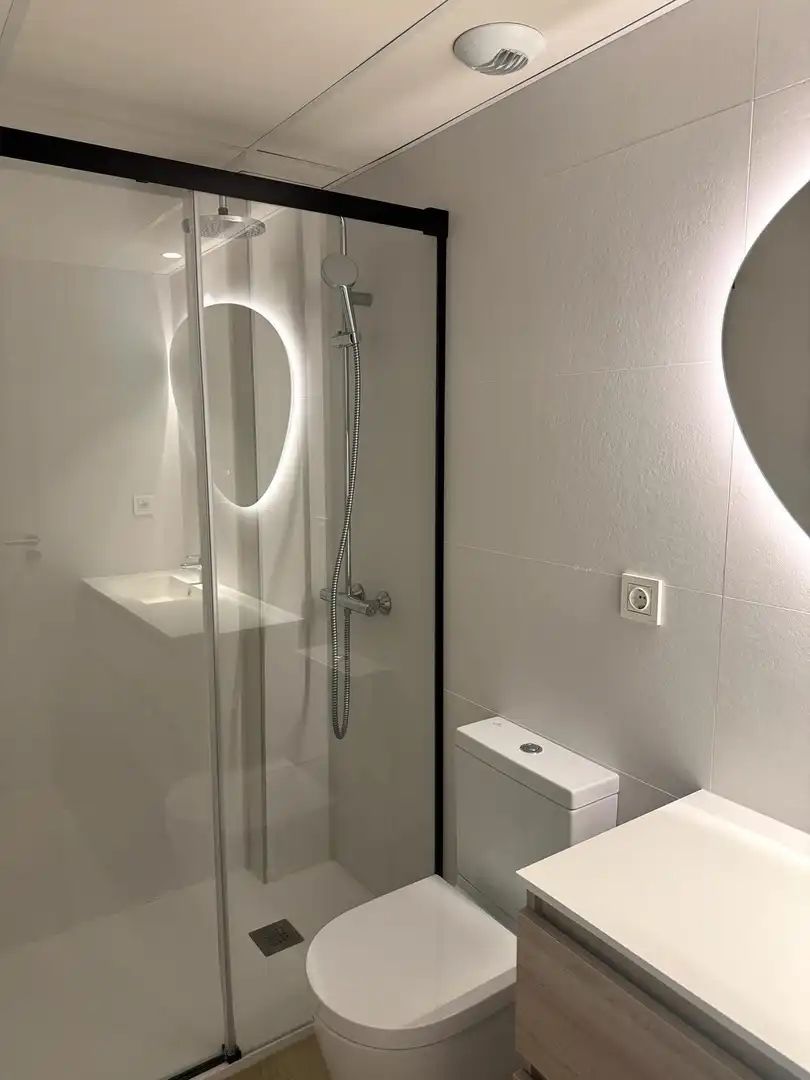 Bathroom of Flat for rent in Motril  with Air Conditioner, Private garden and Terrace