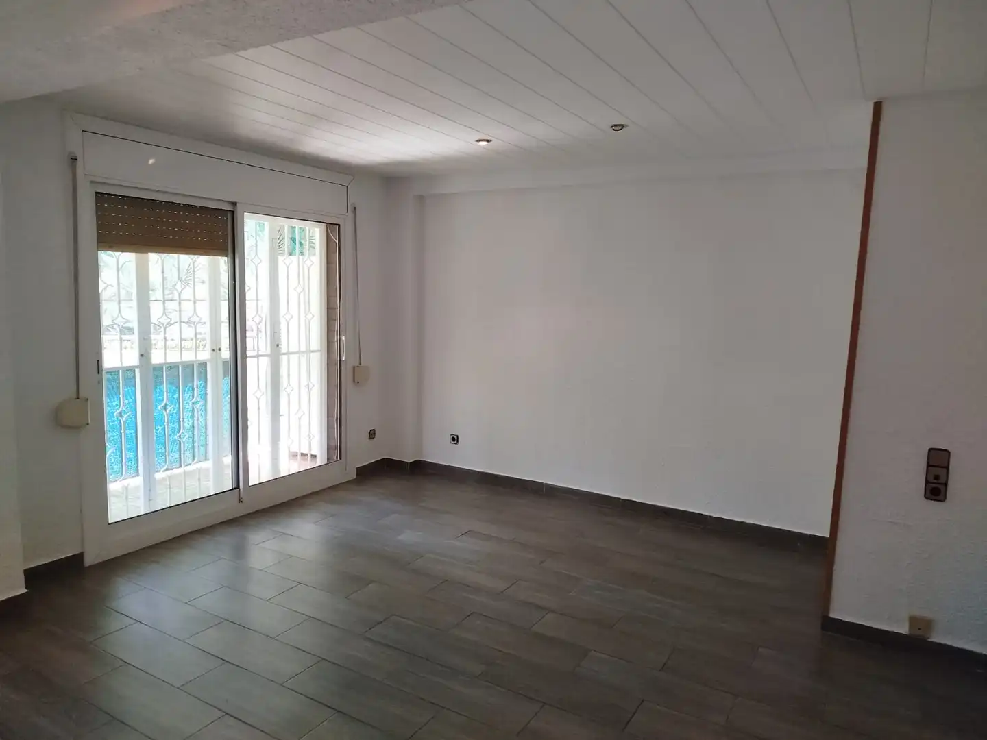 Sala d'estar de Pis en venda en Badalona amb Calefacció i Balcó