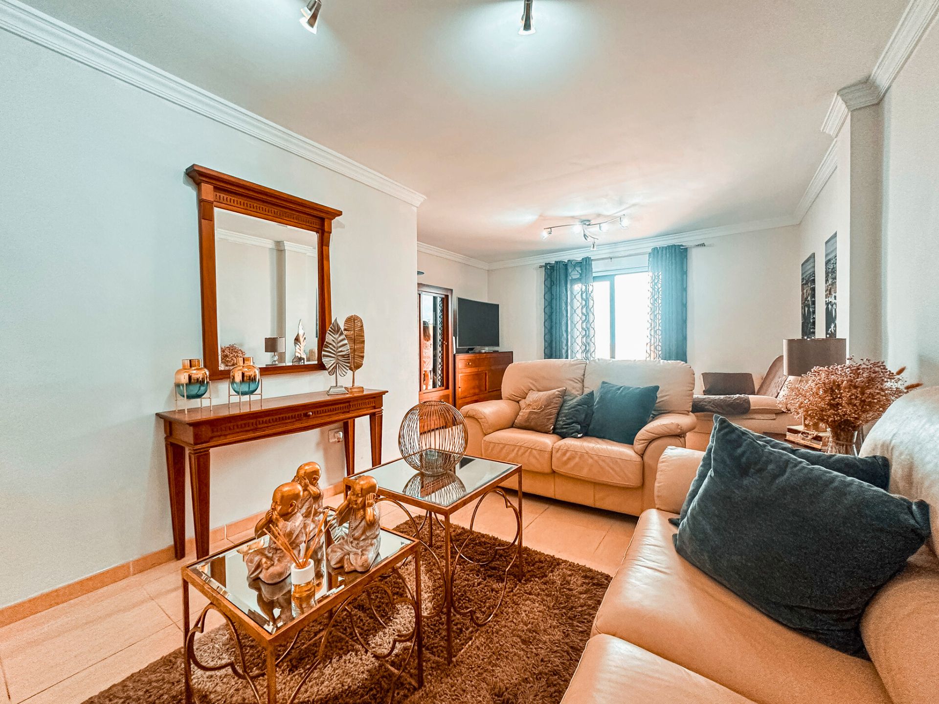 Living room of Attic for sale in Icod de los Vinos  with Terrace and Storage room