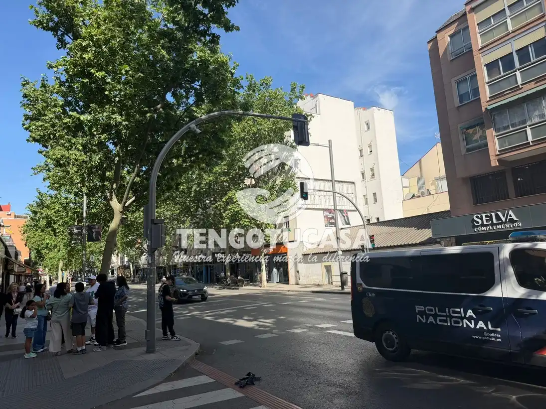 Vista exterior de Pis de lloguer en Madrid amb Calefacció, Forn i Rentadora