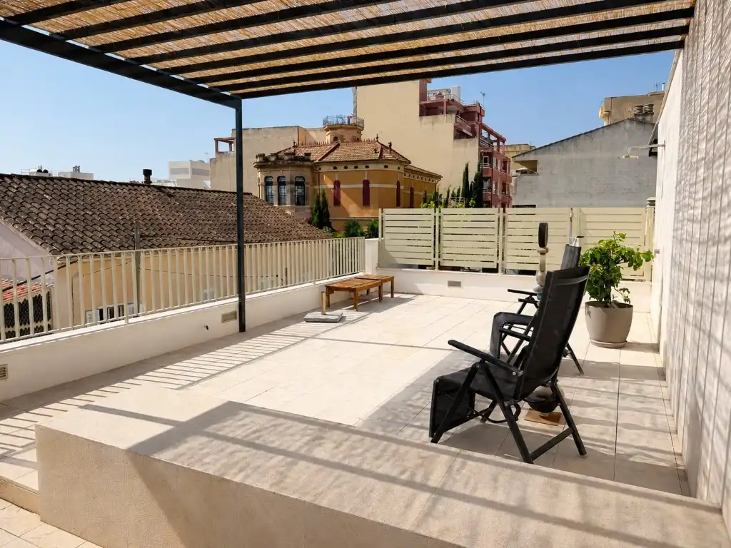 Terrassa de Casa o xalet en venda en  Palma de Mallorca amb Aire condicionat, Calefacció i Piscina