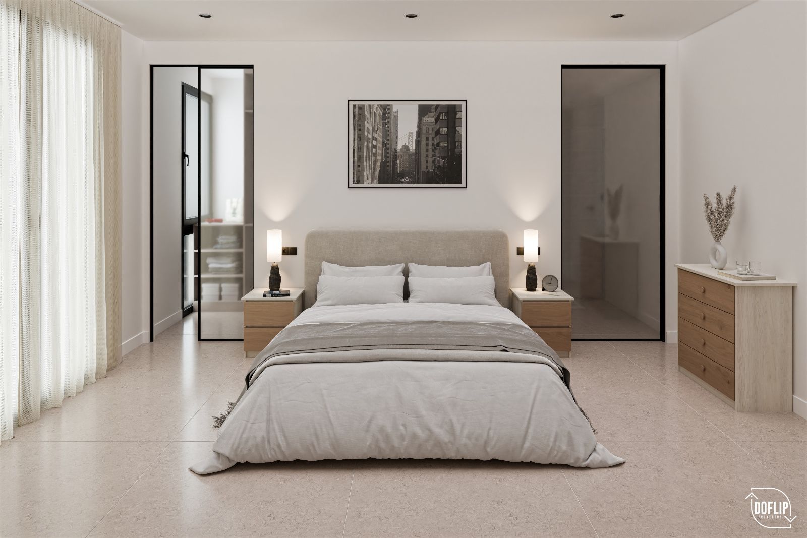 Bedroom of Flat for sale in Benaguasil  with Air Conditioner, Heating and Swimming Pool