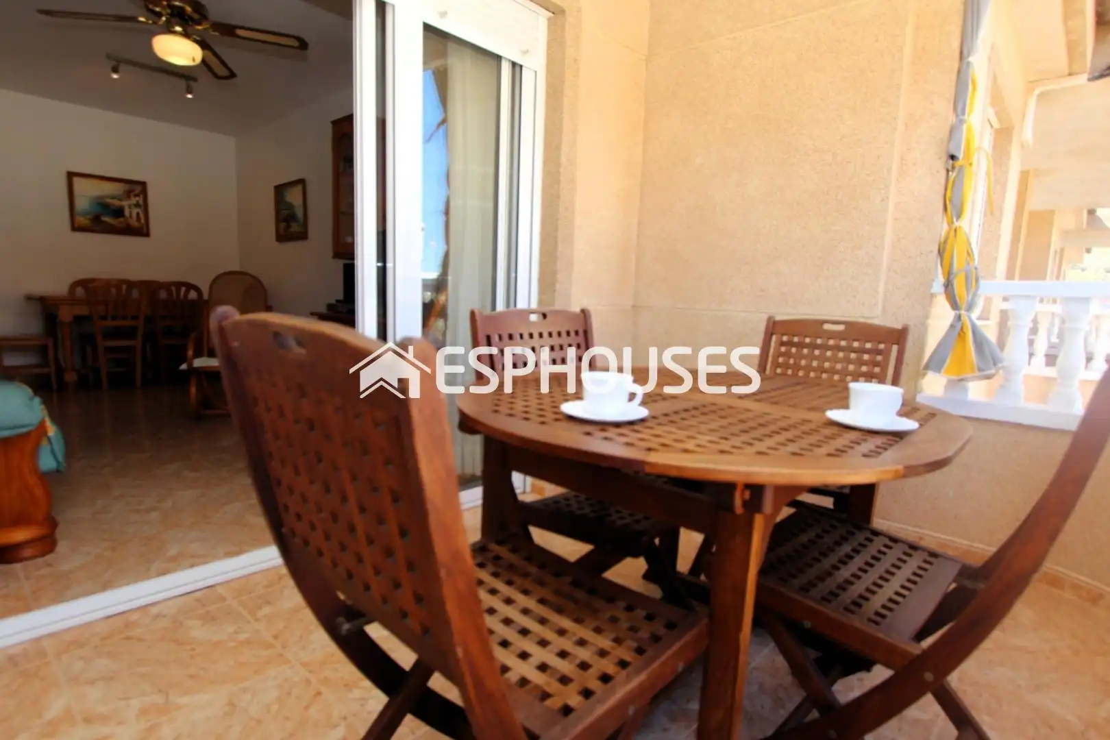 Terraza de Apartamento en venta en Guardamar del Segura con Terraza, Amueblado y Balcón