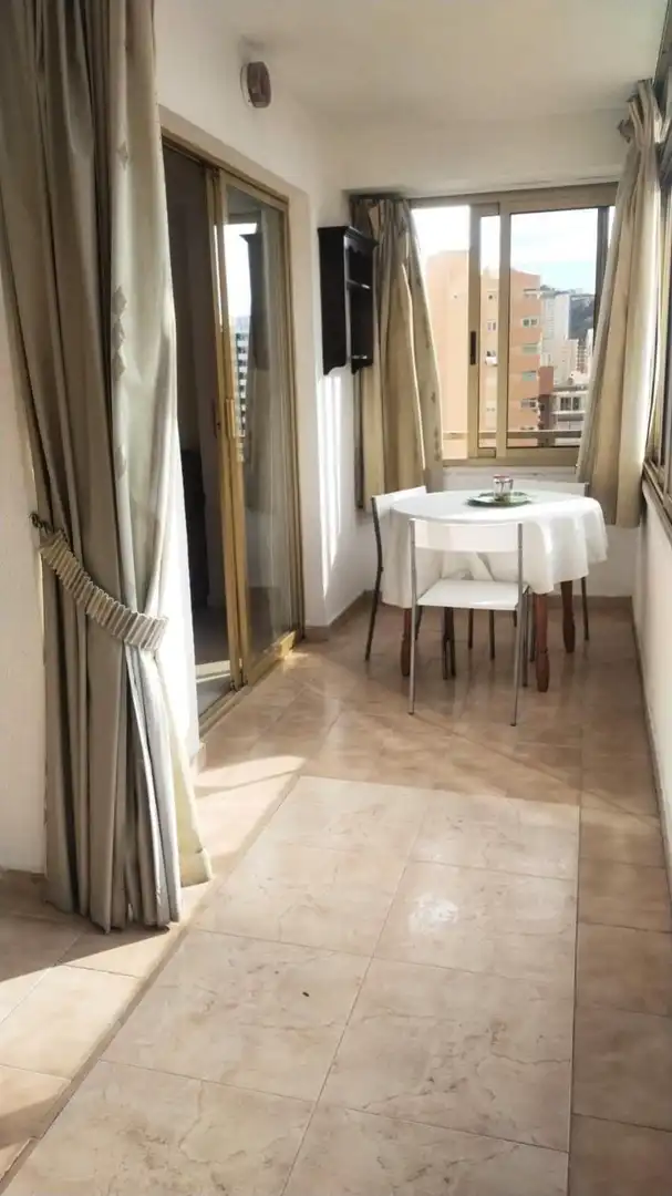 Dining room of Apartments for sale in Benidorm  with Private garden, Terrace and Furnished