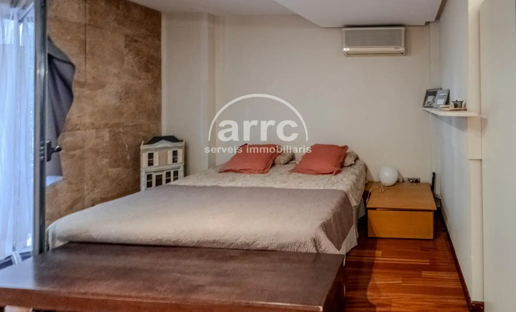 Bedroom of Flat for sale in Mataró  with Heating, Terrace and Balcony