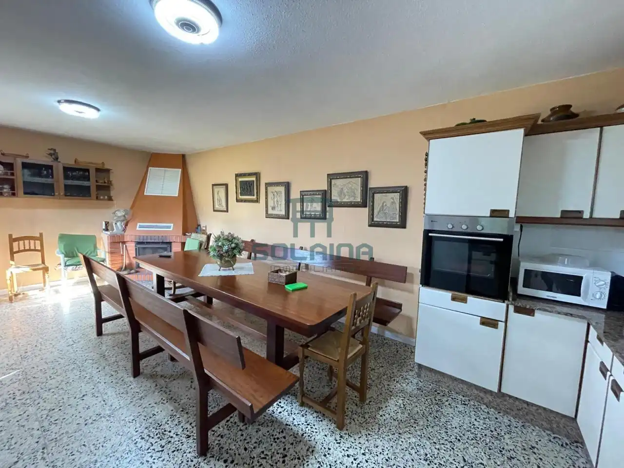 Dining room of Houses for sale in Ourense Capital   with Heating, Private garden and Terrace