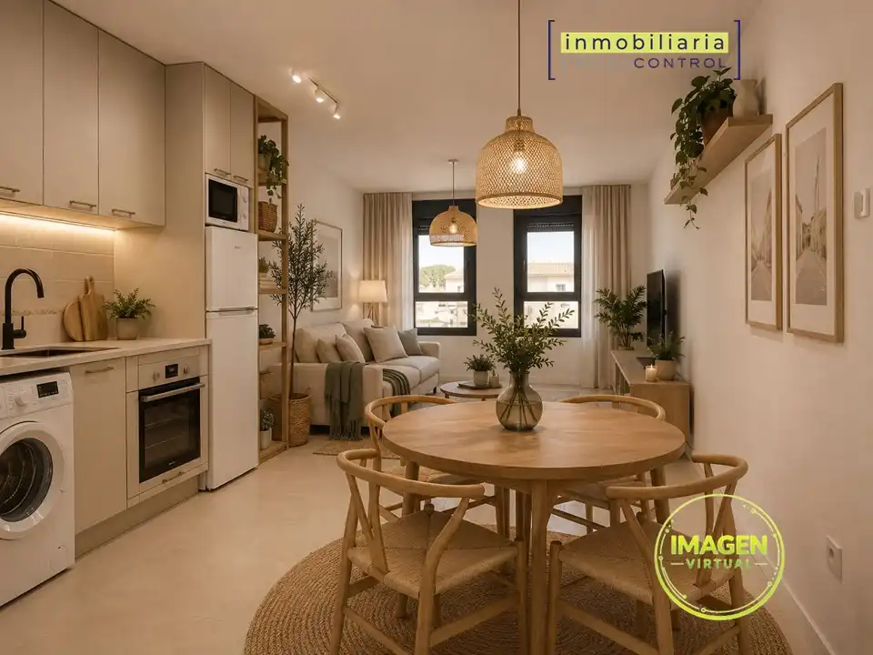 Sala de estar de Piso en venta en San Mateo de Gállego con Calefacción, Terraza y Trastero