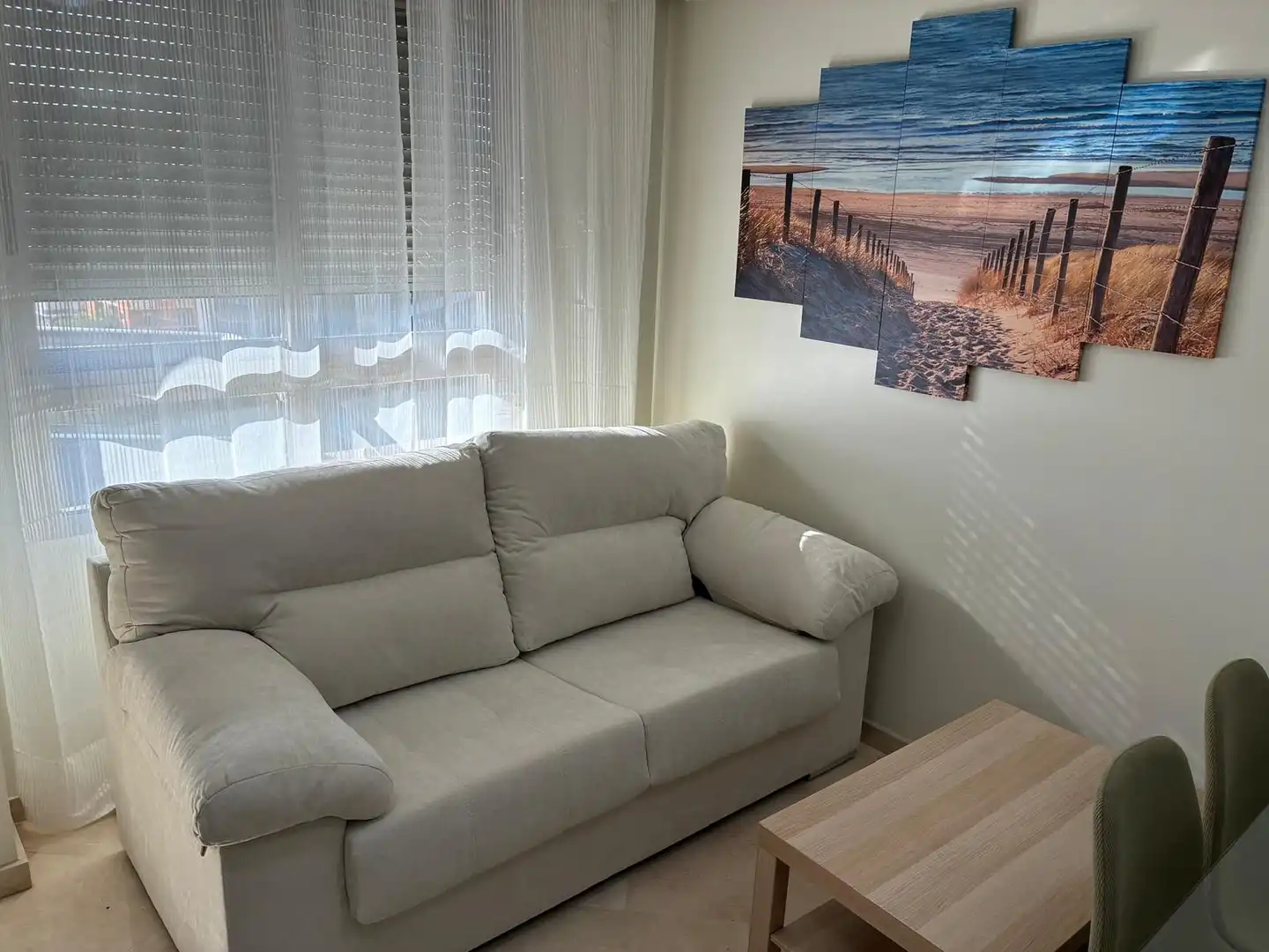 Sala d'estar de Apartament de lloguer en Valencia amb Aire condicionat, Calefacció i Terrassa