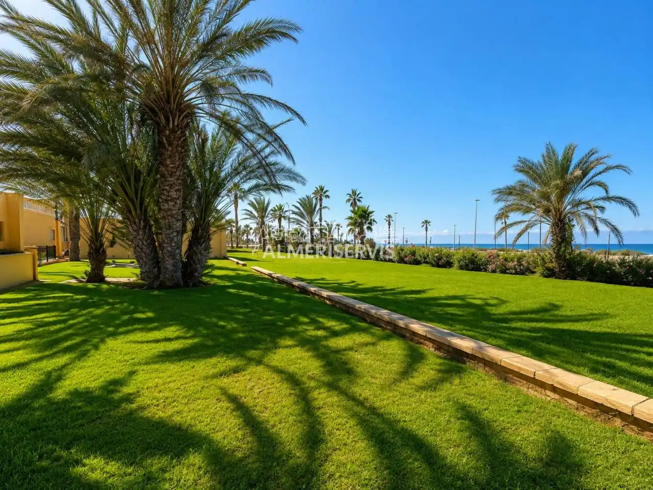 Garden of Apartments for sale in El Ejido  with Terrace and Community pool