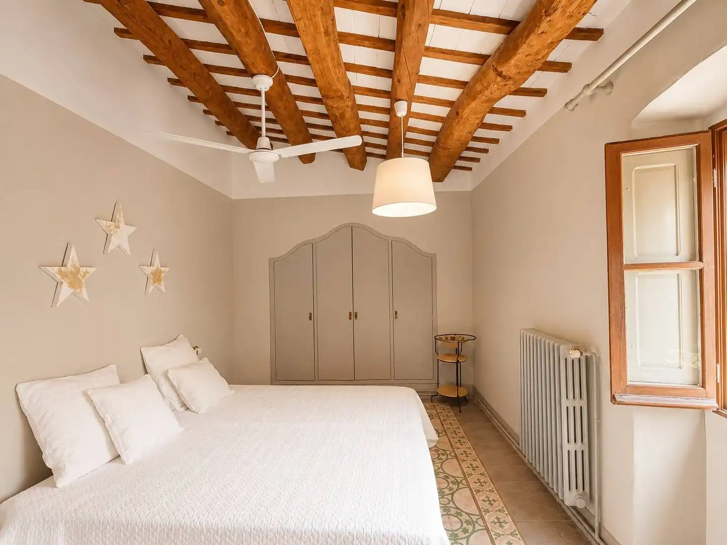 Schlafzimmer von Country house zum Verkauf in Forallac mit Heizung, Privatgarten und Terrasse
