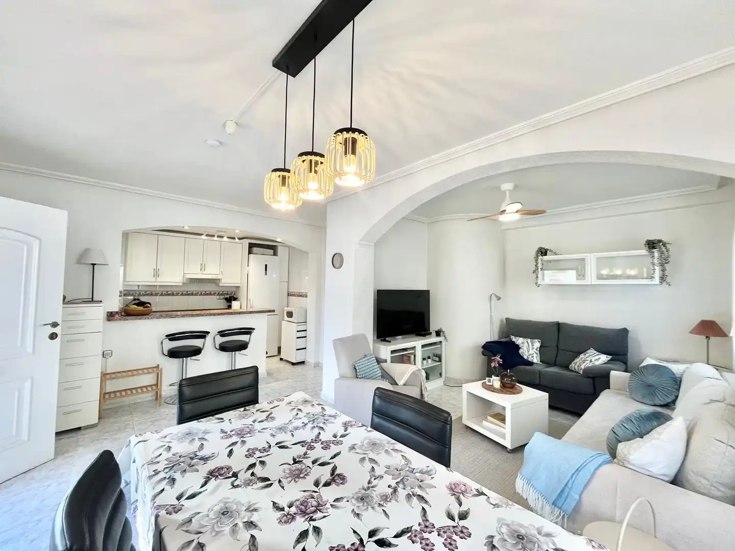 Living room of Houses for rent in Orihuela  with Air Conditioner, Heating and Terrace