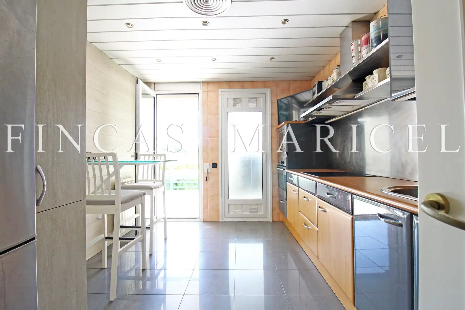 Cocina de Piso de alquiler en Sitges con Aire acondicionado, Calefacción y Terraza