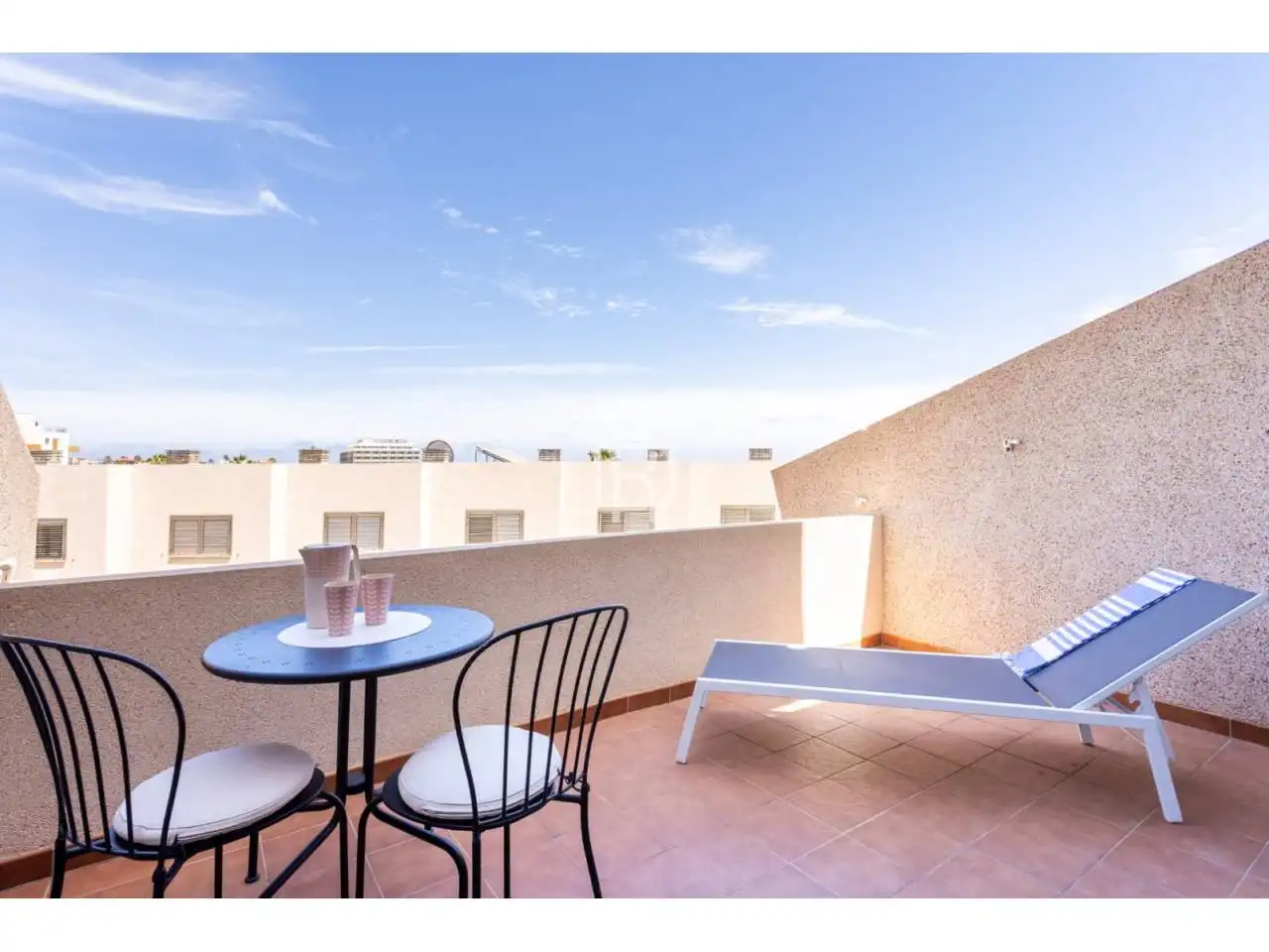 Terraza de Dúplex de alquiler en El Médano