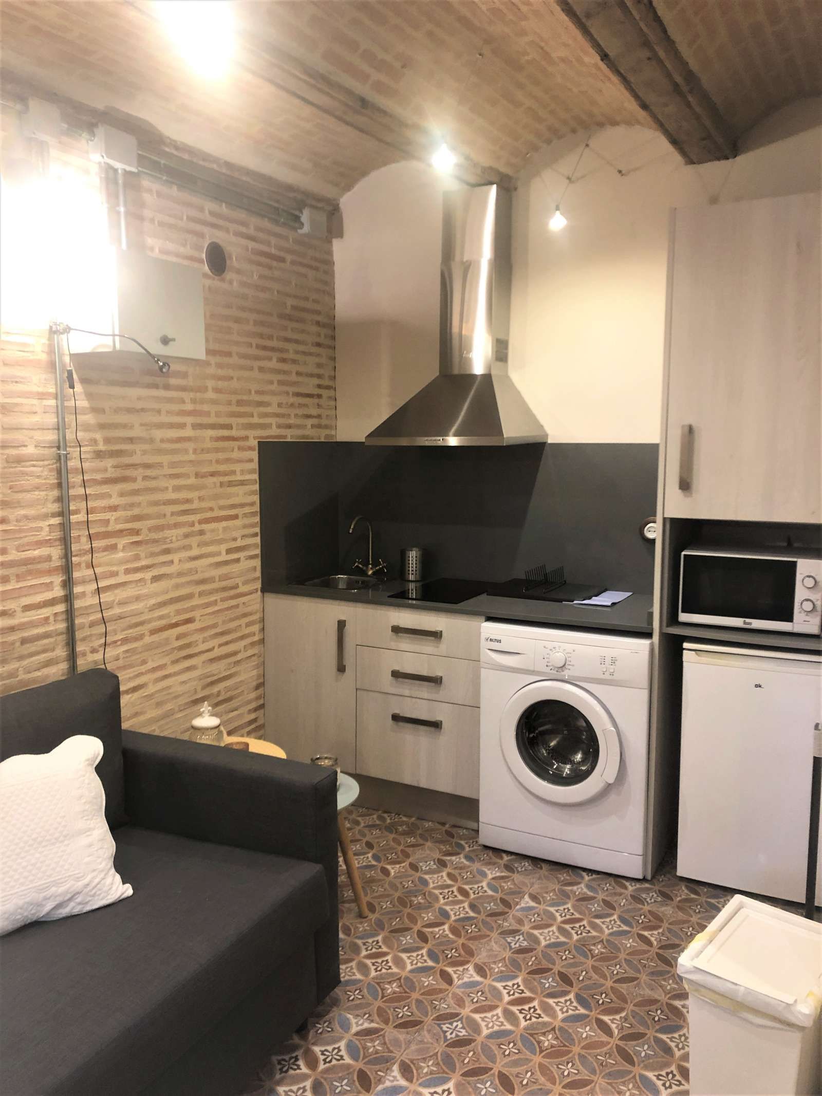 Cuina de Estudi per a compartir en  Valencia Capital amb Aire condicionat i Terrassa