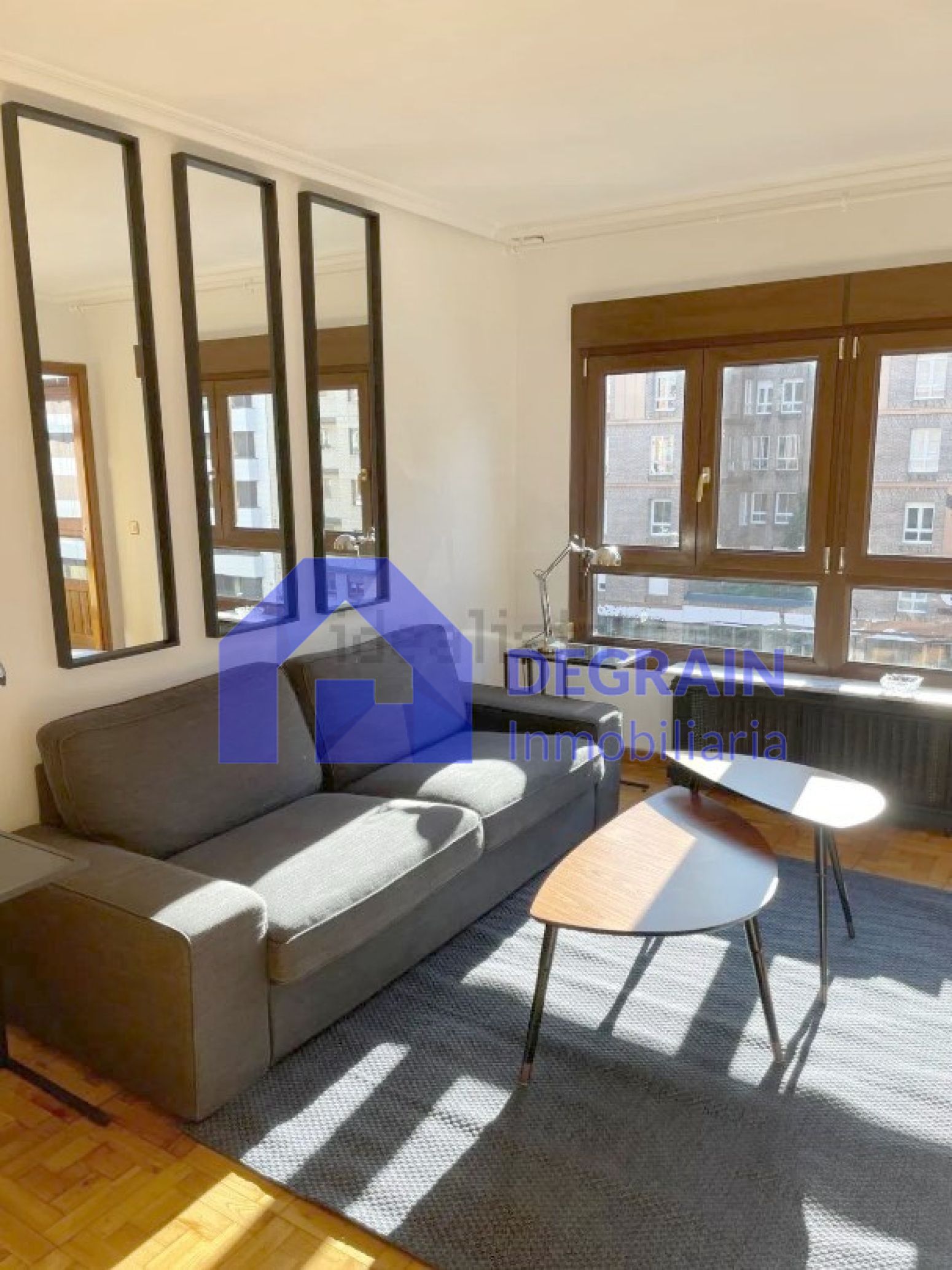 Living room of Flat to rent in Oviedo   with Heating, Furnished and Balcony