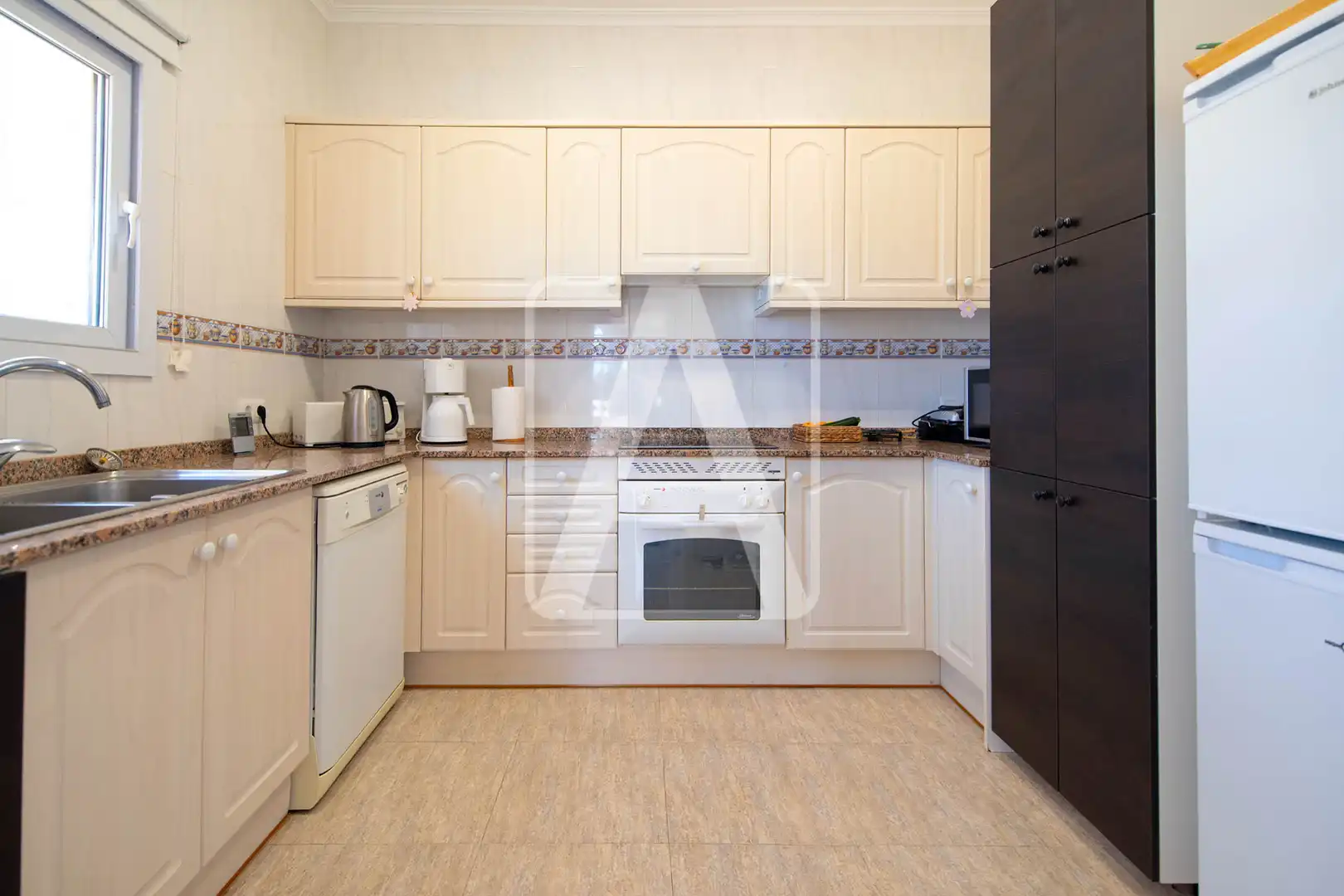 Cocina de Casa o chalet en venta en Calpe / Calp con Aire acondicionado, Calefacción y Jardín privado