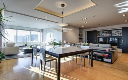 Dining room of Flat for sale in  Barcelona Capital  with Air Conditioner and Balcony