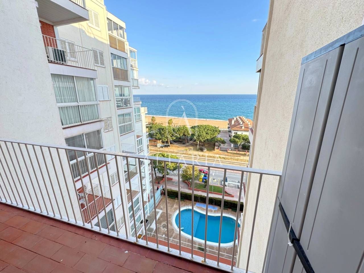Exterior view of Flat for sale in Malgrat de Mar  with Air Conditioner, Furnished and Balcony